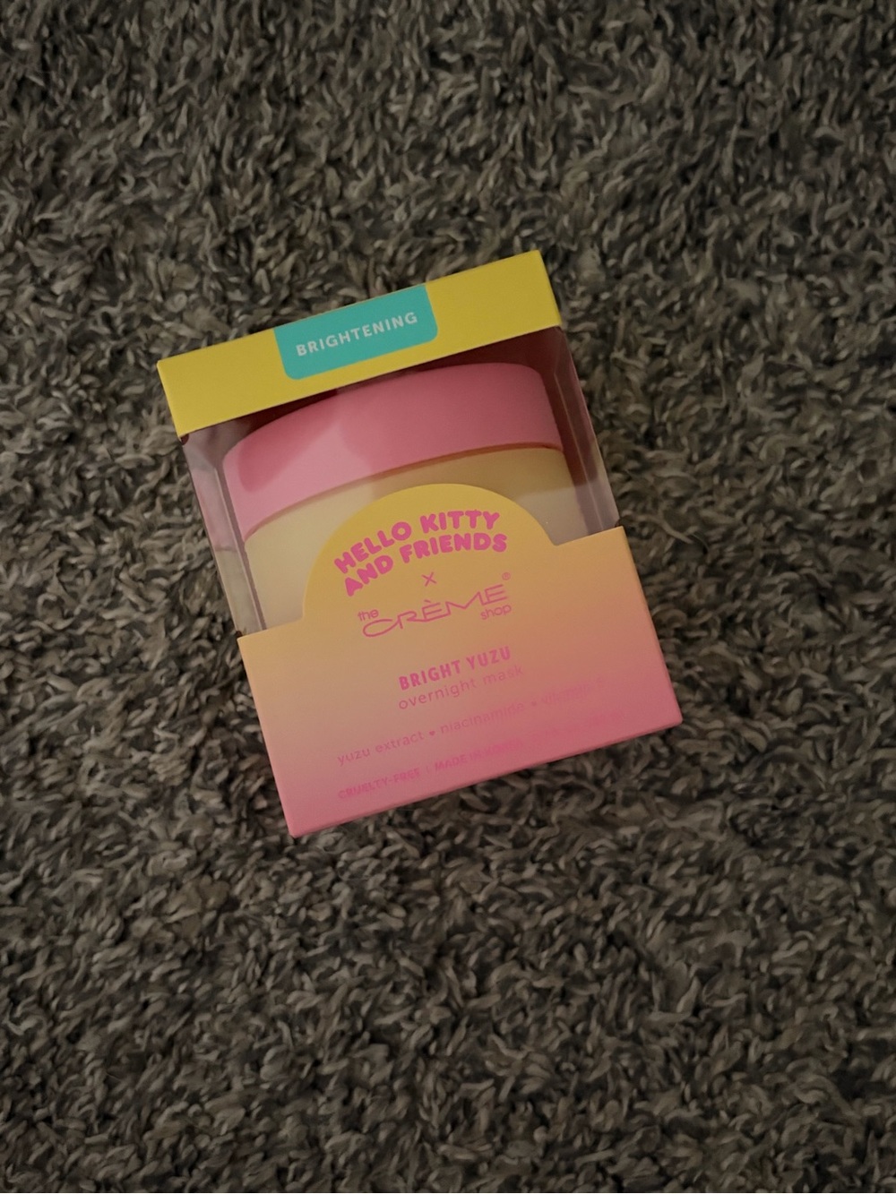 New in box Bright Yuzu Overnight Moisturizer